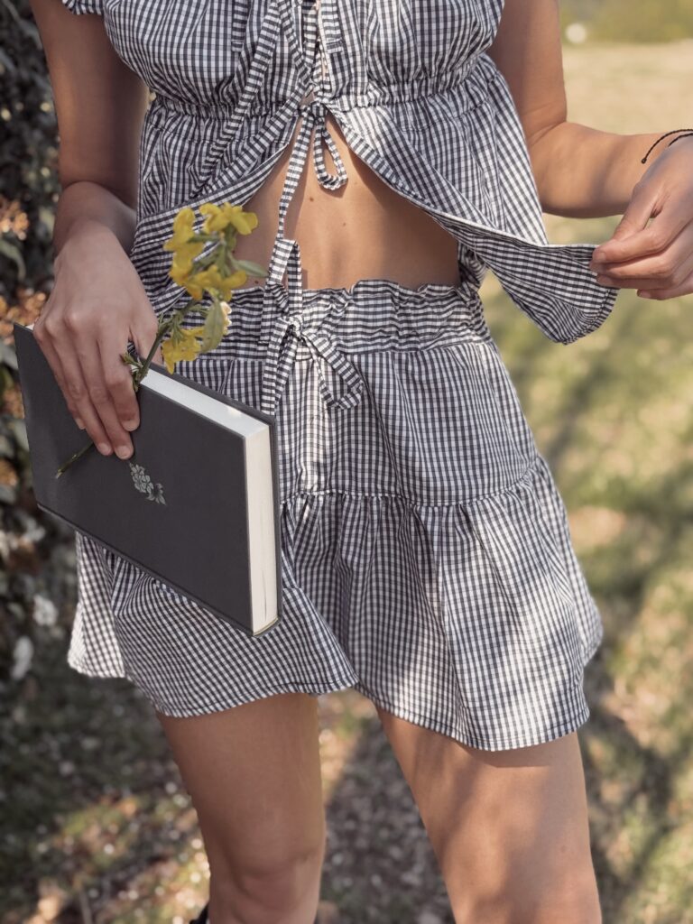 FALDA GINGHAM